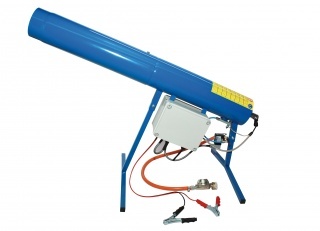 Programovateľný plašič - delo s GPS a GSM